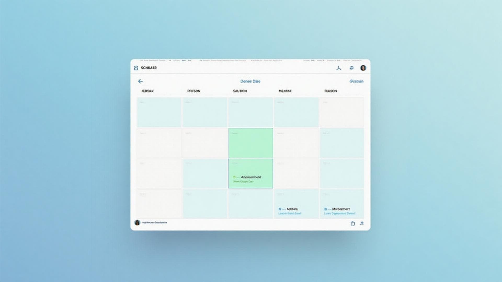 Randevu takvimi görseli